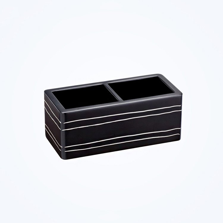 Galaxy Hospitality Premium "Black & Silver Zebra" Guest Room Accessories Collection - Image 13