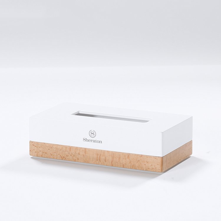 Galaxy Hospitality Premium White & Bamboo Guest Room Accessories - Image 20