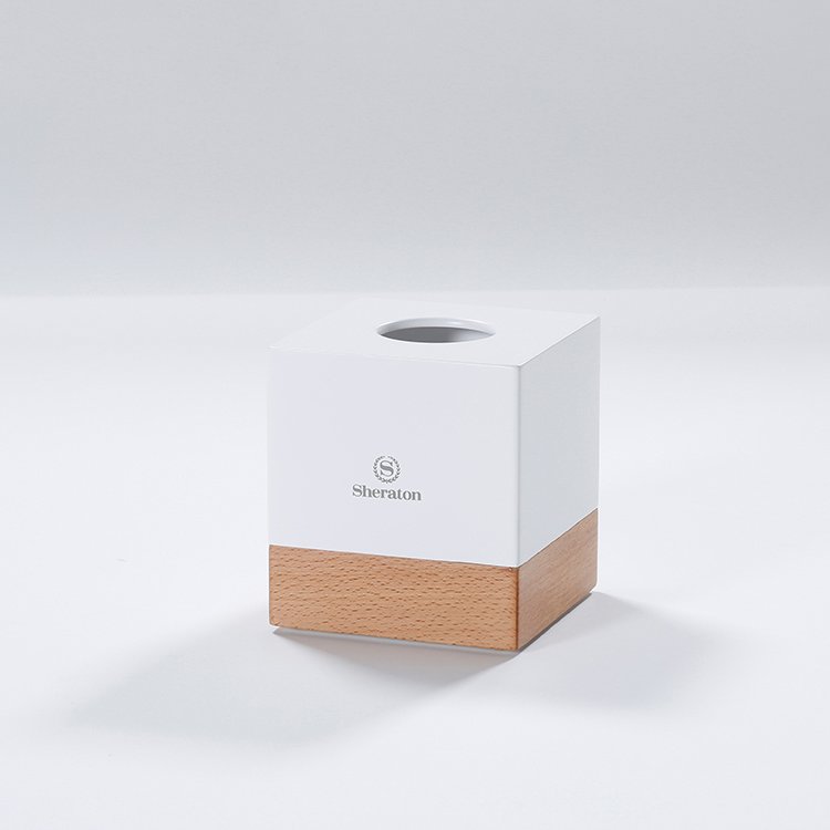 Galaxy Hospitality Premium White & Bamboo Guest Room Accessories - Image 18