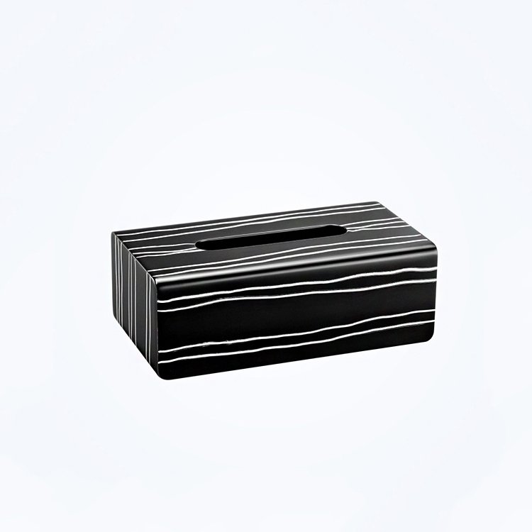 Galaxy Hospitality Premium "Black & Silver Zebra" Guest Room Accessories Collection - Image 2