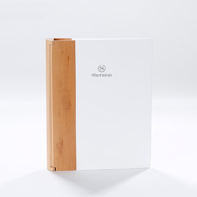 Galaxy Hospitality Premium White & Bamboo Guest Room Accessories - Image 16