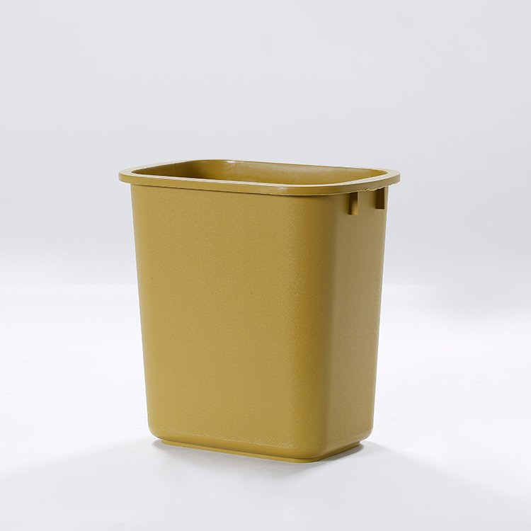 Minimalist Utility: Commercial Plastic Wastebaskets for Hotel Guestrooms - Image 3