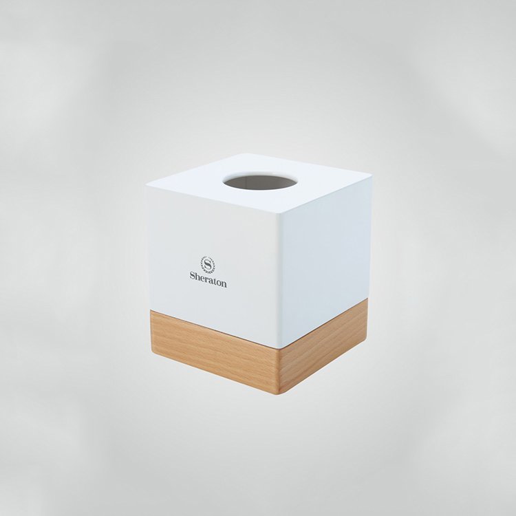 Galaxy Hospitality Premium White & Bamboo Guest Room Accessories - Image 13