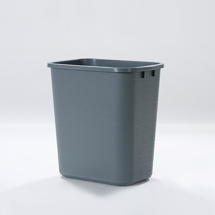 Minimalist Utility: Commercial Plastic Wastebaskets for Hotel Guestrooms - Image 2