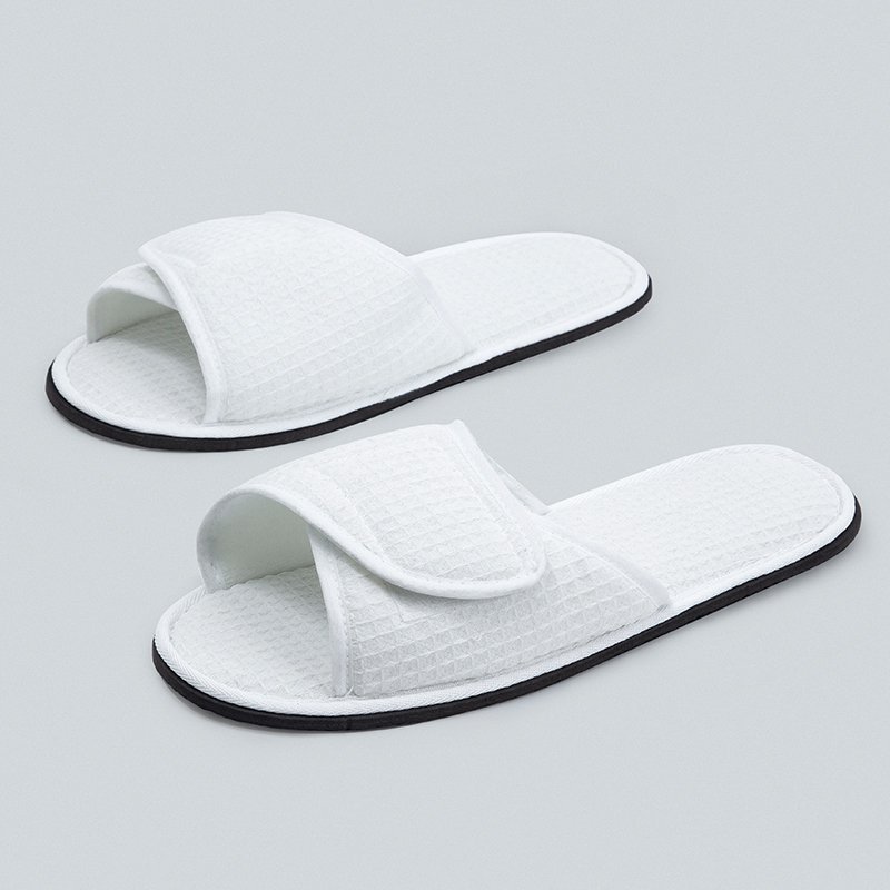 Galaxy Hospitality Premium Adjustable Waffle Weave Hotel Spa Slippers - Image 6