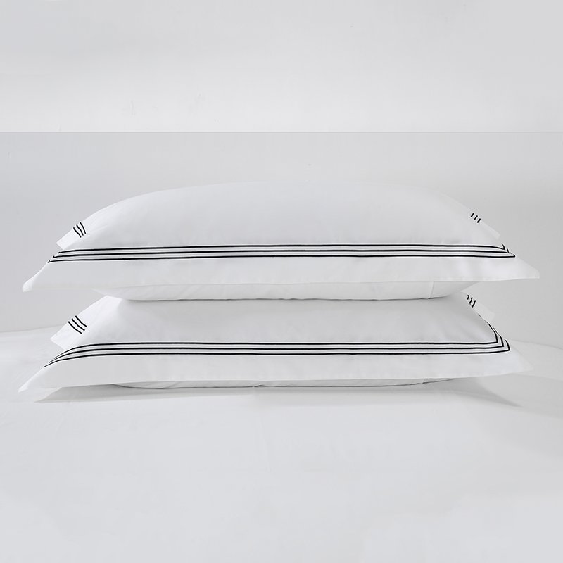 Galaxy Hospitality Premium Three Line Embroidered Hotel Bedding Set - Image 4