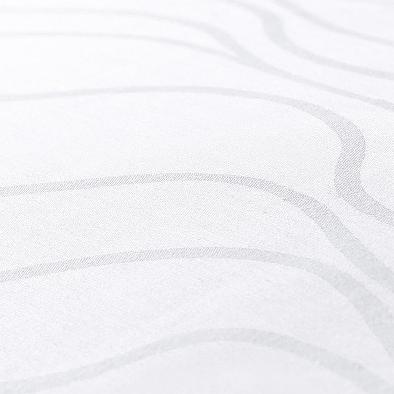 Galaxy Hospitality Premium White Wave Jacquard Hotel Bedding Set - Image 7