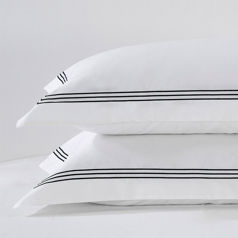 Galaxy Hospitality Premium Three Line Embroidered Hotel Bedding Set - Image 9