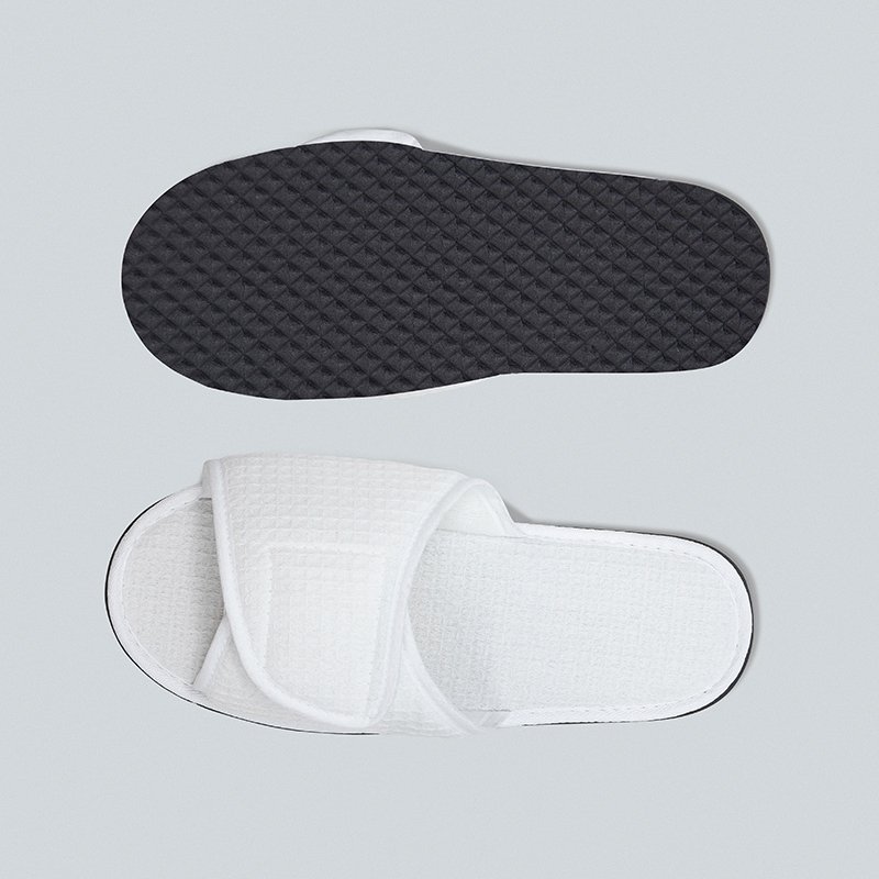 Galaxy Hospitality Premium Adjustable Waffle Weave Hotel Spa Slippers - Image 2