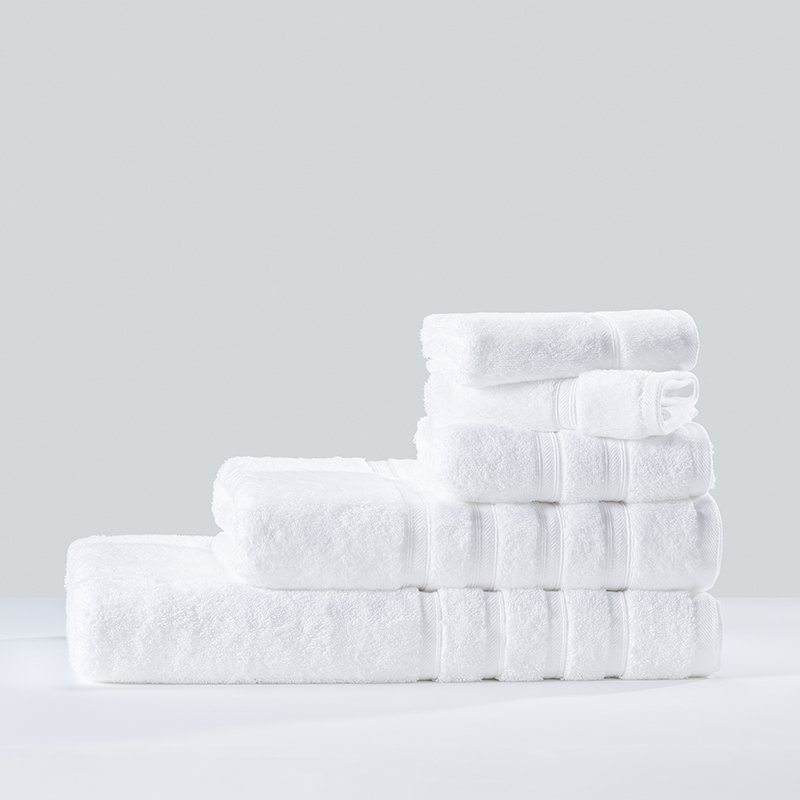 Galaxy Hospitality Premium Satin Band Border Hotel Towel Collection - Image 3