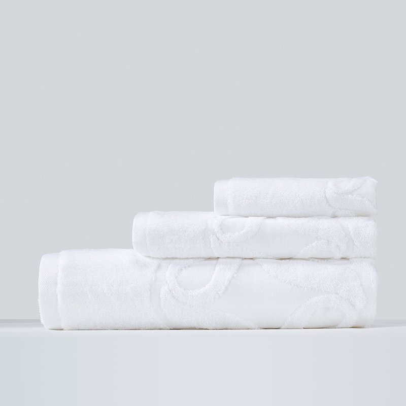 Galaxy Hospitality Premium Jacquard Patterned Hotel Towel Collection - Image 2