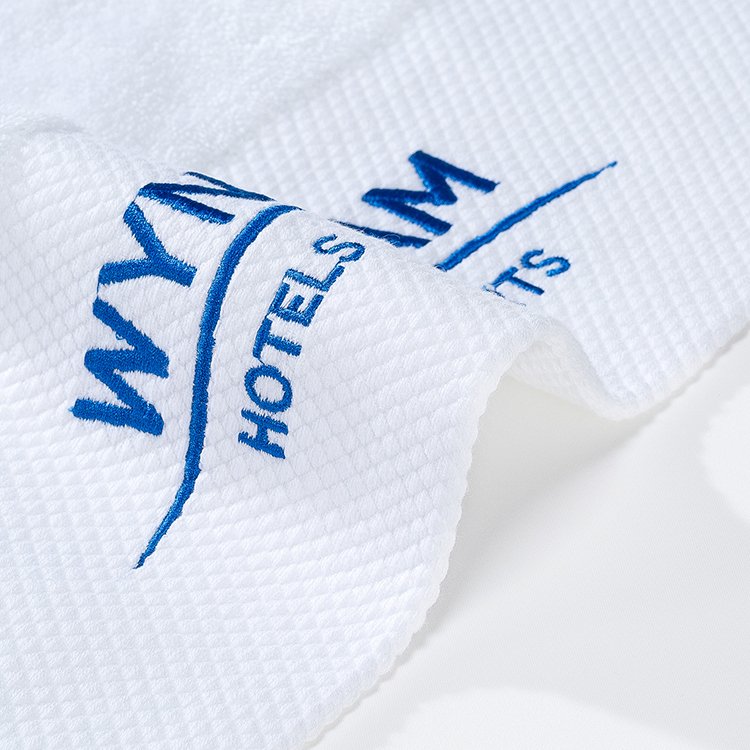 Galaxy Hospitality Premium Platinum Satin Border Custom Embroidered Hotel Towel Collection - Image 7