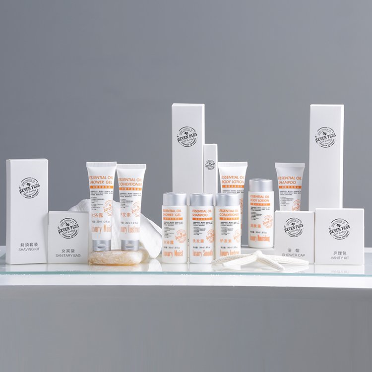 Galaxy Hospitality Custom White & Gold Premium Hotel Guest Amenities - Image 9
