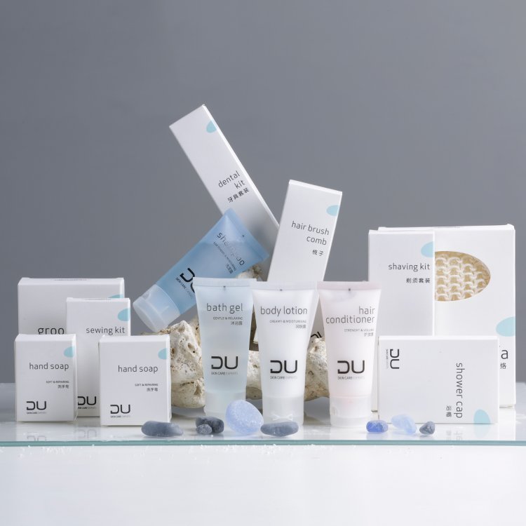 Galaxy Hospitality Custom White & Gold Premium Hotel Guest Amenities - Image 7