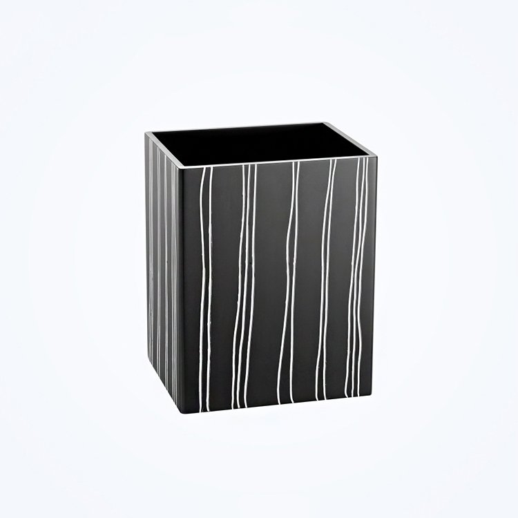 Galaxy Hospitality Premium "Black & Silver Zebra" Guest Room Accessories Collection - Image 12
