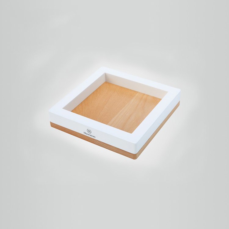 Galaxy Hospitality Premium White & Bamboo Guest Room Accessories - Image 10