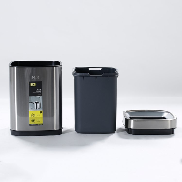 Touchless Sanitation: Custom Commercial Stainless Steel Step Bins Wholesale - Image 2