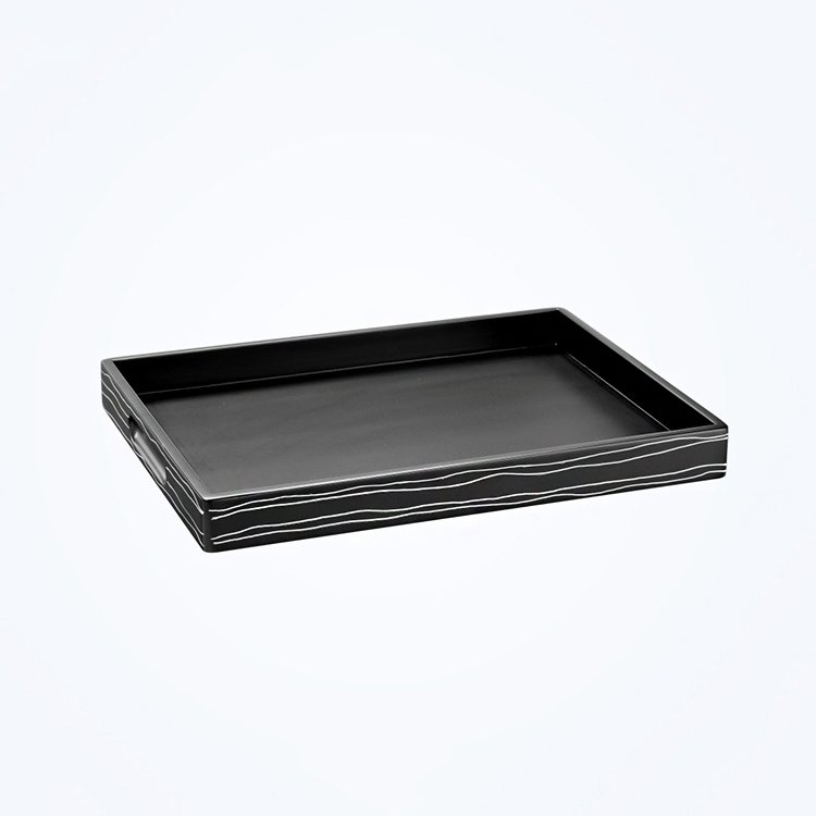 Galaxy Hospitality Premium "Black & Silver Zebra" Guest Room Accessories Collection - Image 9