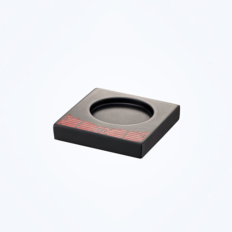 Galaxy Hospitality Kempinski Style Black & Red Faux Leather Guest Room Accessories - Image 7