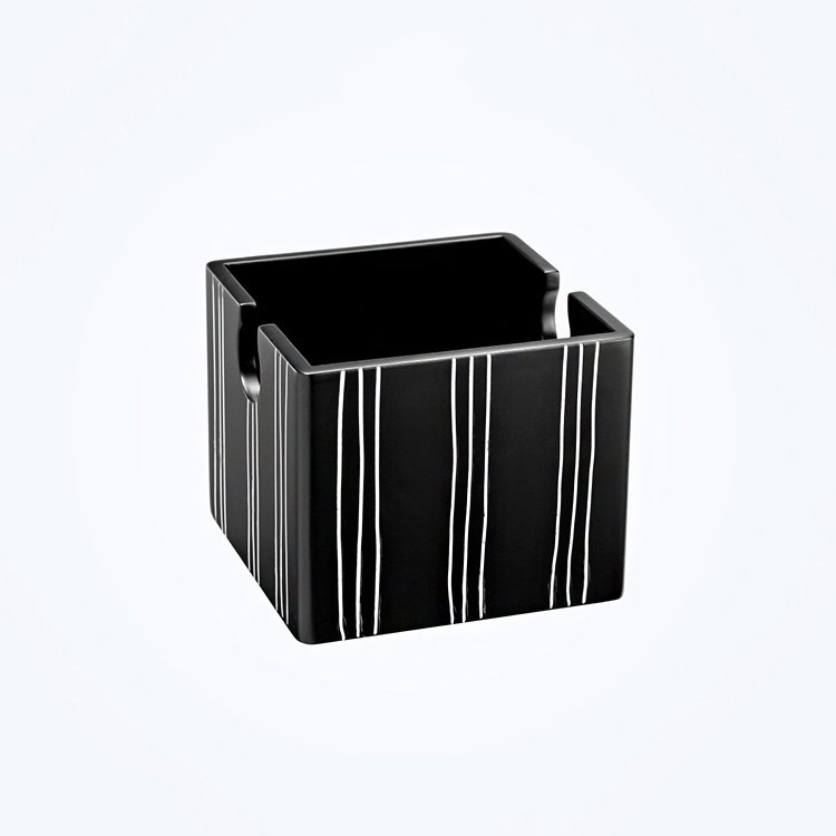 Galaxy Hospitality Premium "Black & Silver Zebra" Guest Room Accessories Collection - Image 5