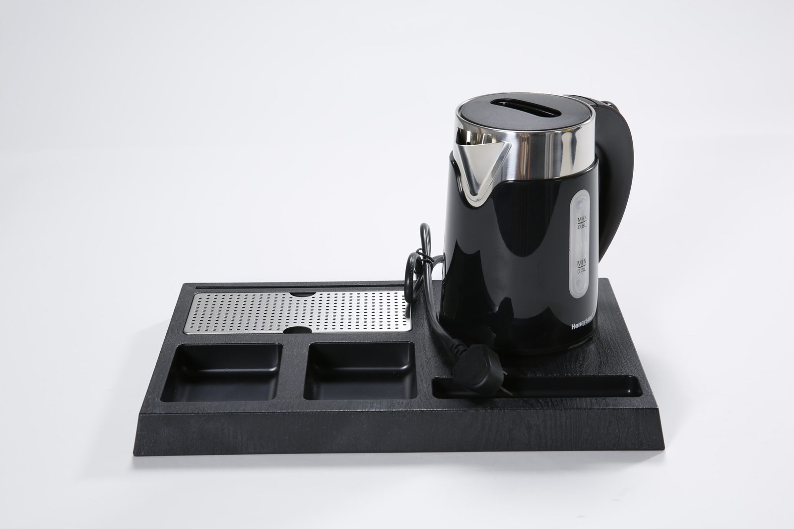 Luxury Hospitality Stations: Custom Hotel Welcome Tray with Kettle Wholesale Sourcing