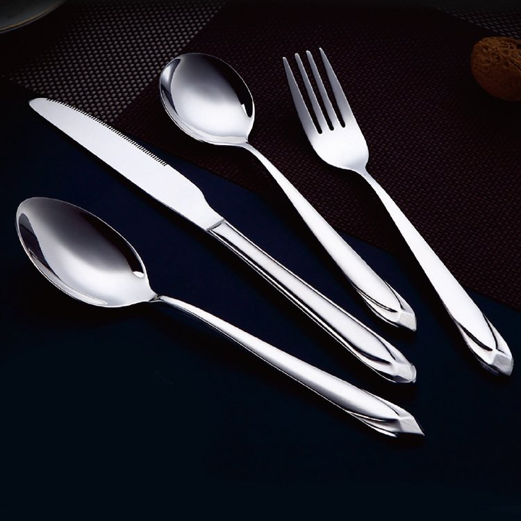 Subtle Opulence: Custom Brushed Gold Flatware Set Commercial Sourcing - Image 6
