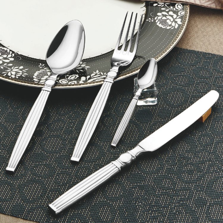 Fusion Dining Luxury: Custom Restaurant Bone China Cutlery Set Wholesale - Image 5
