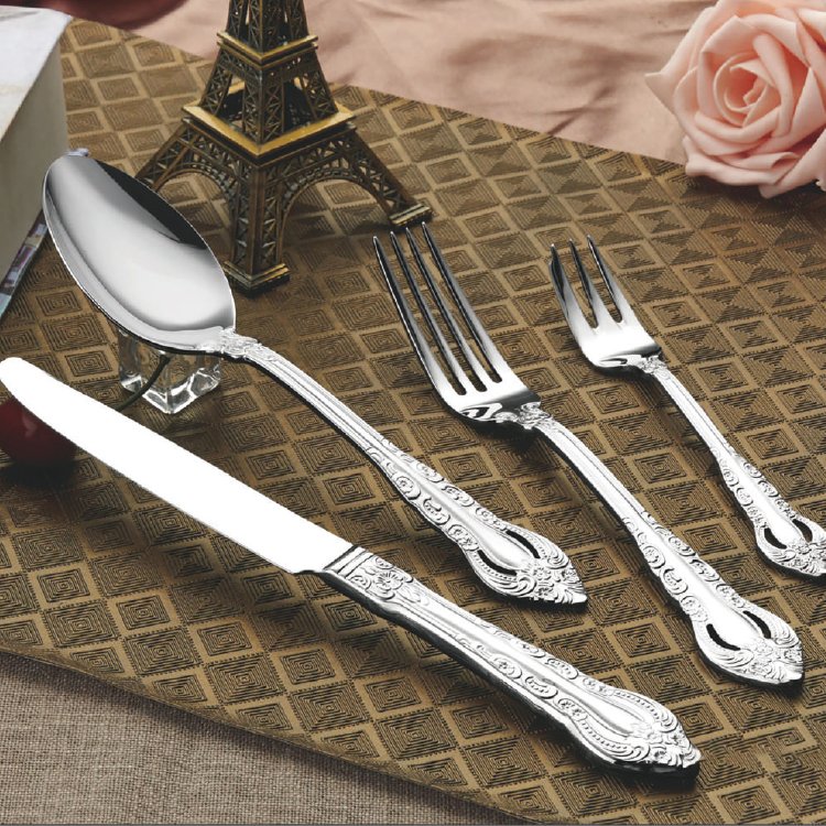 Fusion Dining Luxury: Custom Restaurant Bone China Cutlery Set Wholesale - Image 4