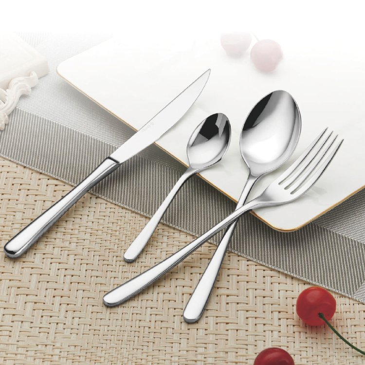 Fusion Dining Luxury: Custom Restaurant Bone China Cutlery Set Wholesale - Image 2