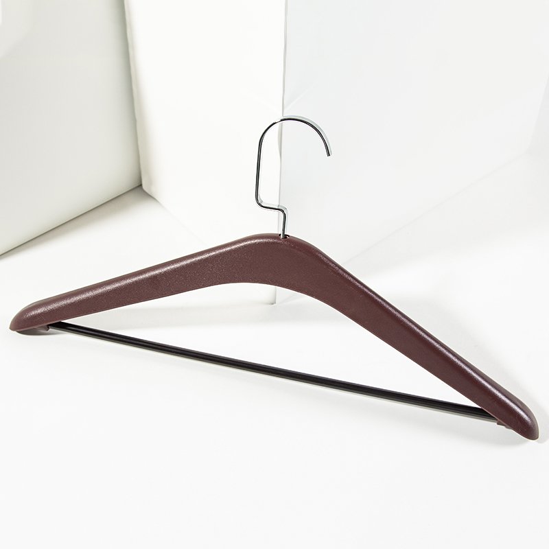 Galaxy Hospitality’s Premium Guestroom Clothes Hangers: Luxury Coffee Brown Wooden Hangers for Executive Suites - Image 8