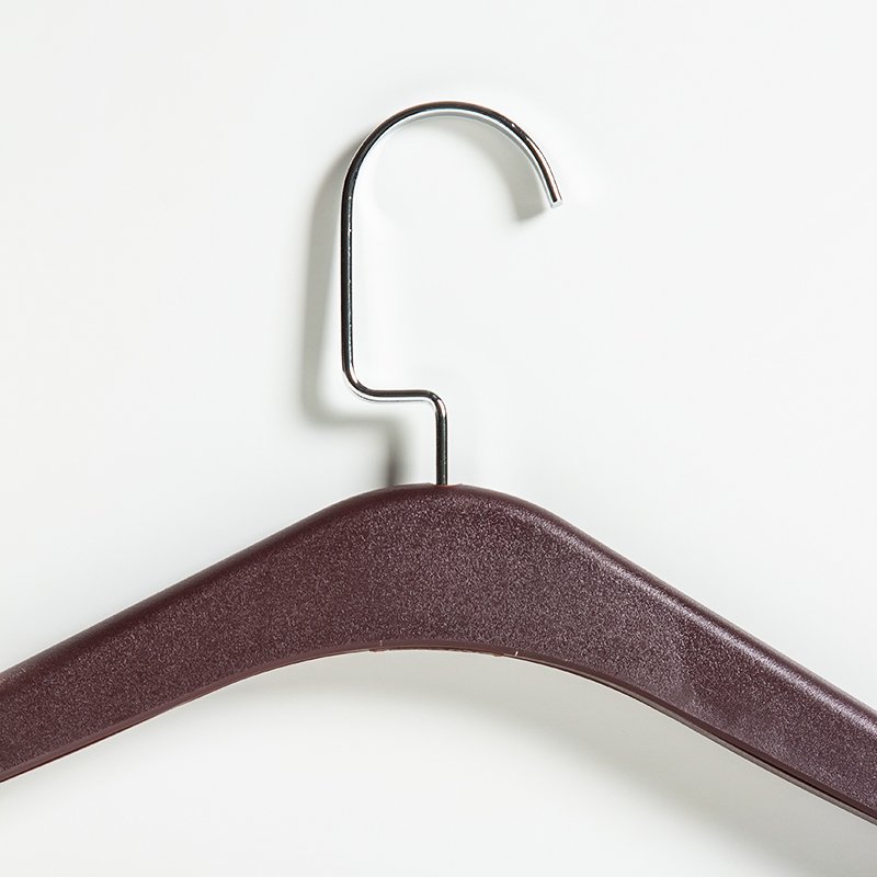 Galaxy Hospitality’s Premium Guestroom Clothes Hangers: Luxury Coffee Brown Wooden Hangers for Executive Suites - Image 4