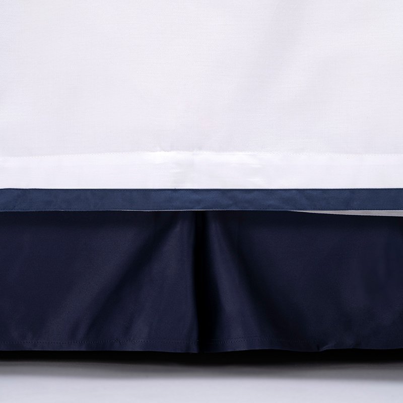 Galaxy Hospitality Royal Blue Embroidered with Satin Applique Border Bedding Set - Image 6