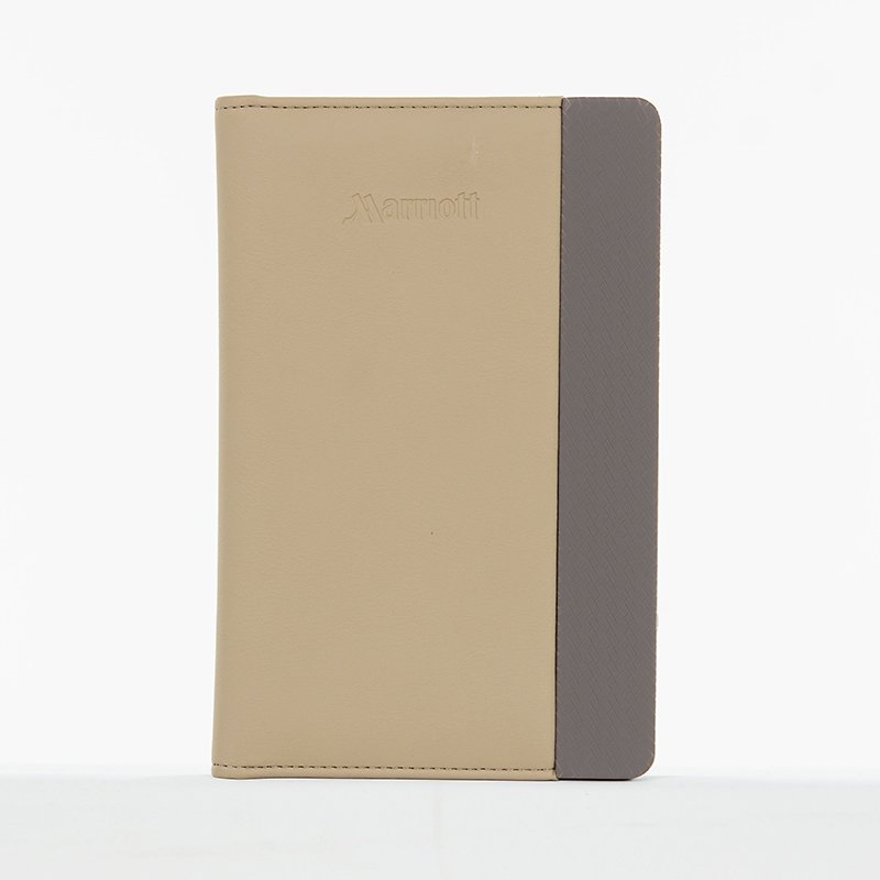 Galaxy Hospitality Premium "Marriott Style" Beige & Grey Leather Accessories - Image 16