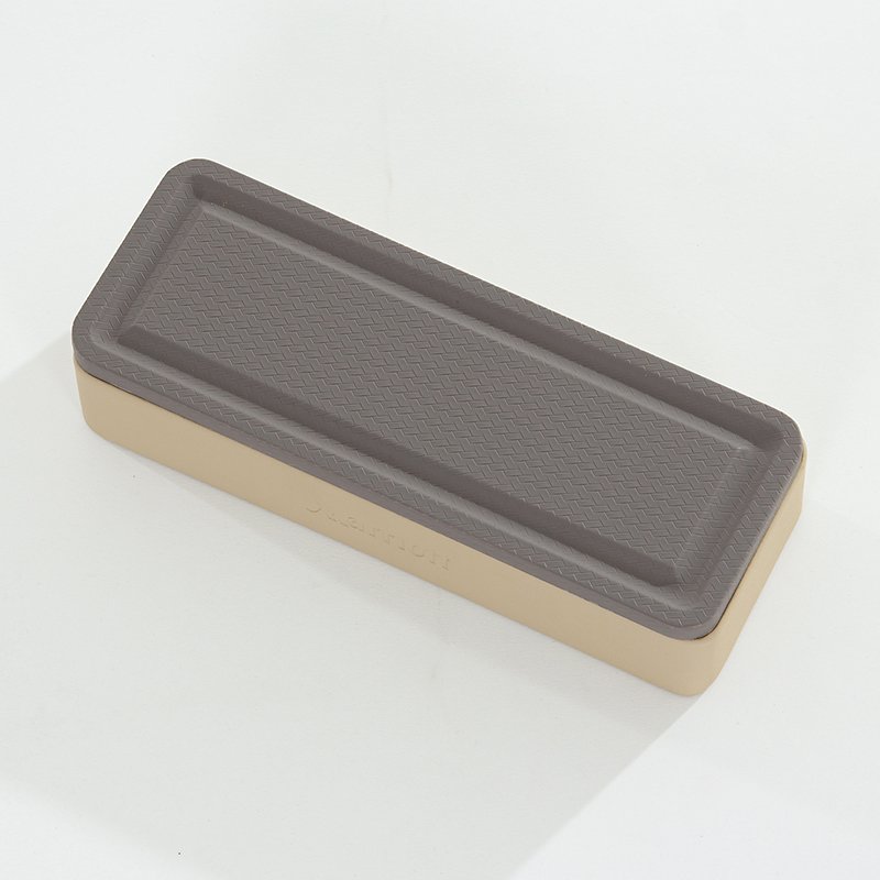 Galaxy Hospitality Premium "Marriott Style" Beige & Grey Leather Accessories - Image 11