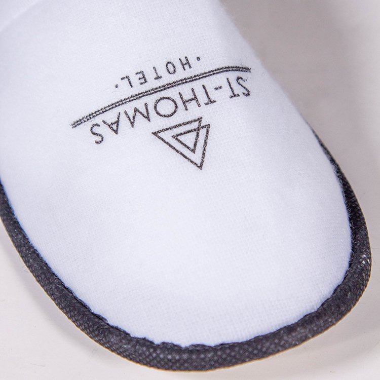 Galaxy Hospitality Premium Closed-Toe Custom Printed Hotel Slippers - Image 6