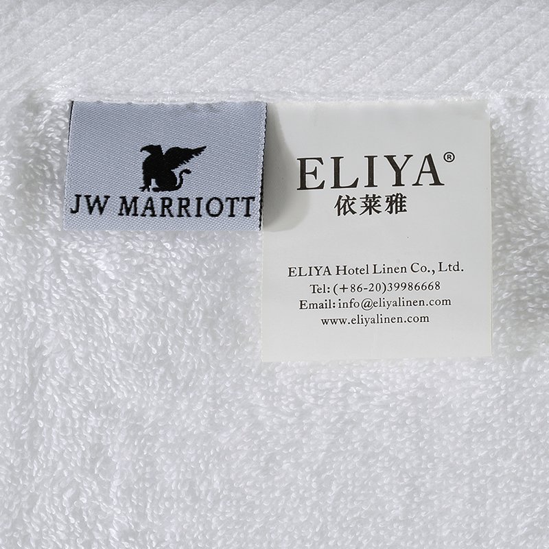 Dynamic Motion: Custom Wholesale Diagonal Twill Dobby Hotel Towels - Image 4