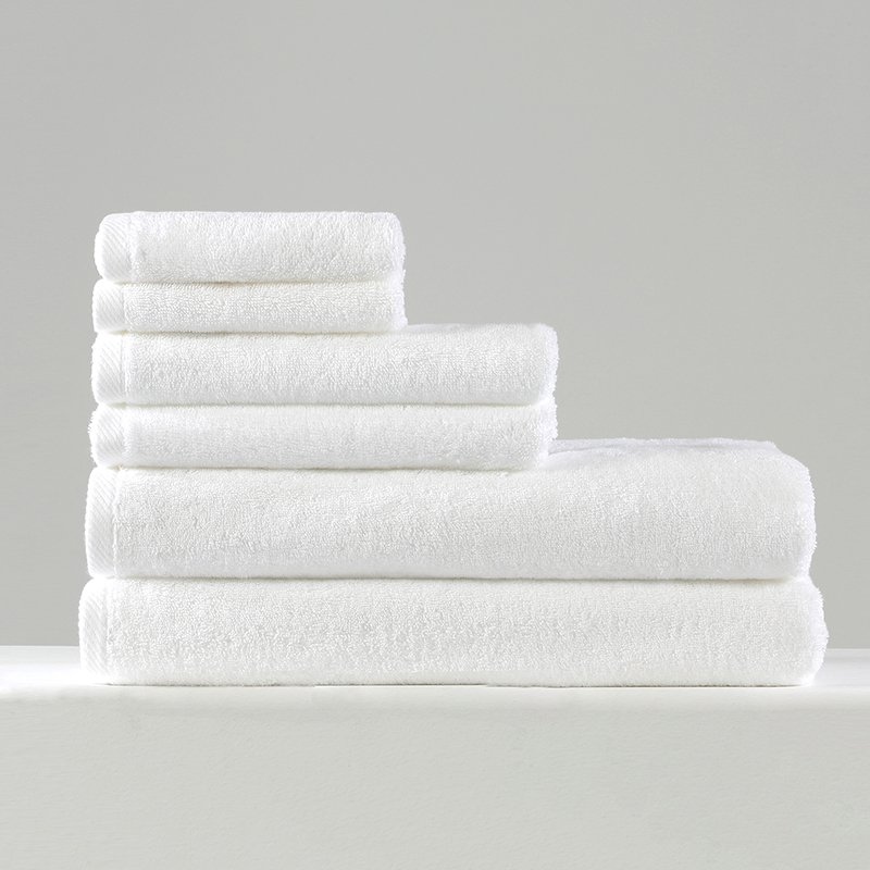 Dynamic Motion: Custom Wholesale Diagonal Twill Dobby Hotel Towels - Image 2