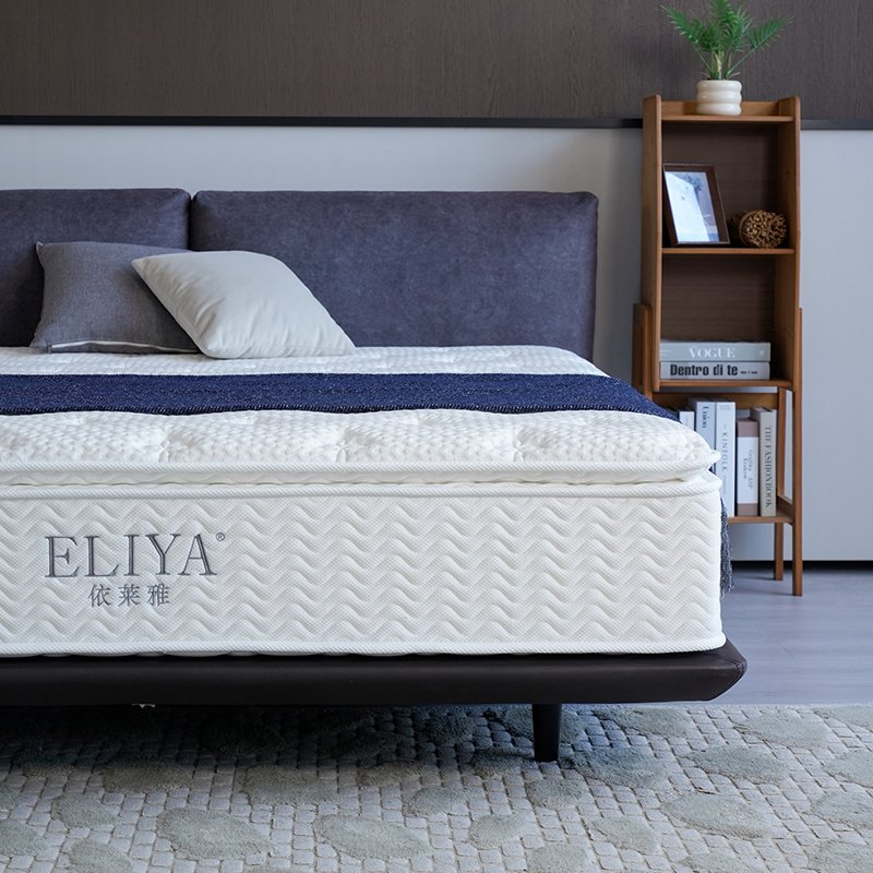 Modern Sophistication: Custom Wholesale Hotel Mattress with Bed Runner - Image 2