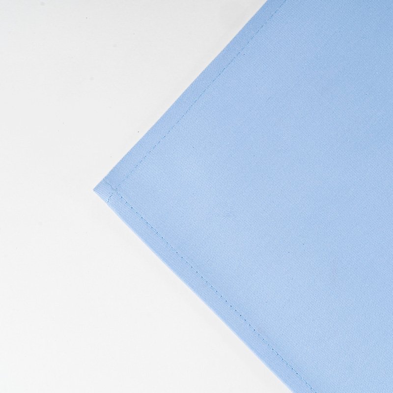Vibrant Hospitality: Custom Wholesale Light Blue Polyester Napkins - Image 2