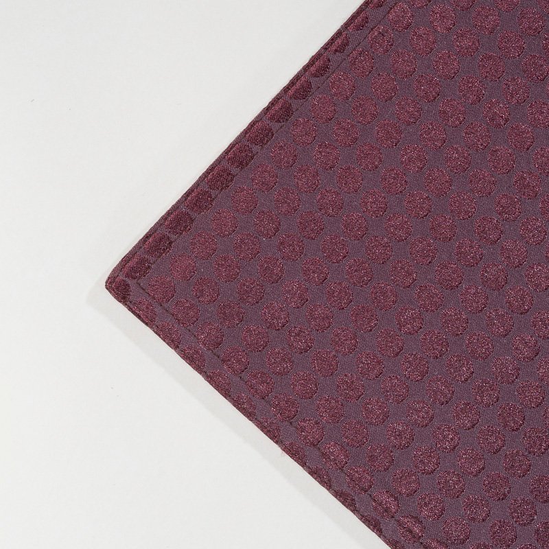Timeless Elegance: Custom Wholesale Polyester Pearl Dot Jacquard Placemats - Image 5