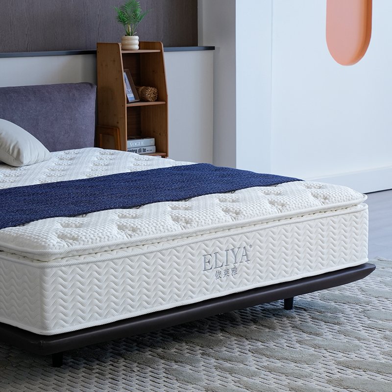 Modern Sophistication: Custom Wholesale Hotel Mattress with Bed Runner - Image 7
