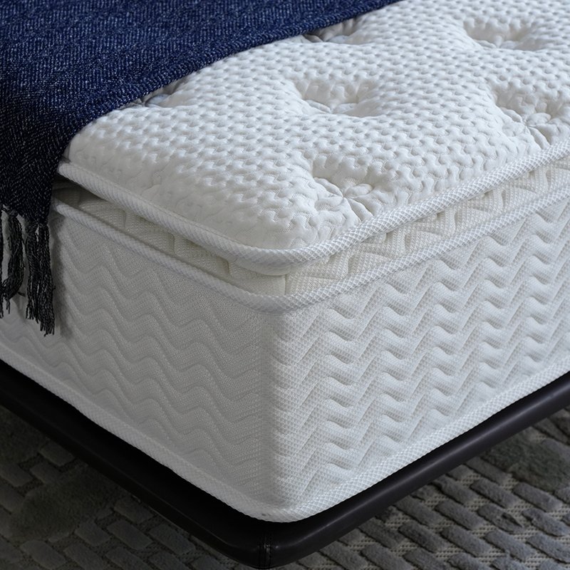 Modern Sophistication: Custom Wholesale Hotel Mattress with Bed Runner - Image 6