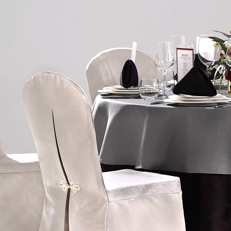 Dramatic Elegance: Custom Wholesale Luxury Banquet Table Linens Set - Image 7