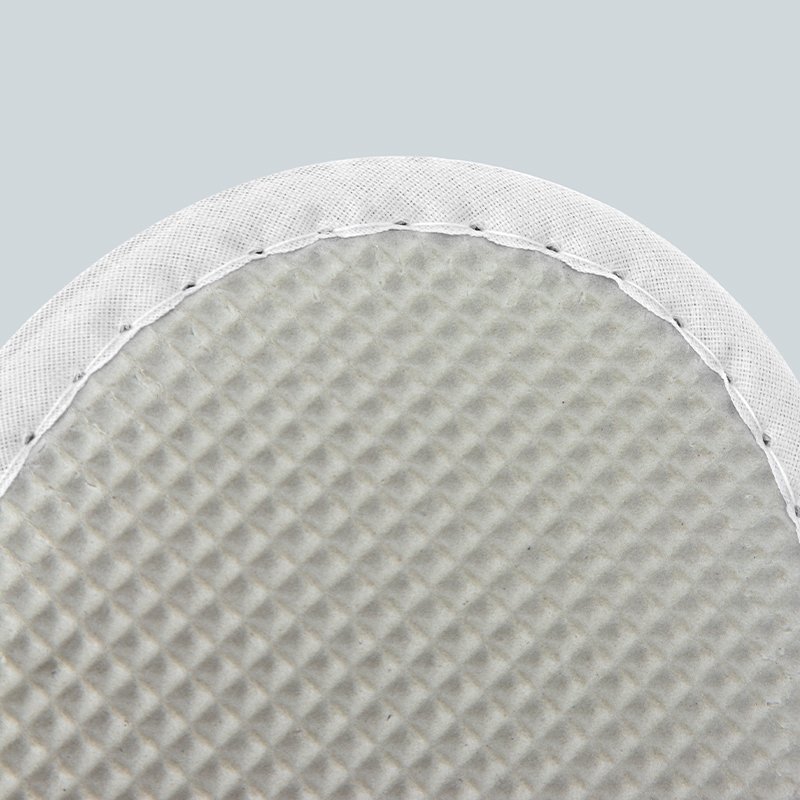 Refined Elegance: Custom Wholesale Waffle Weave Hotel Slippers - Image 5
