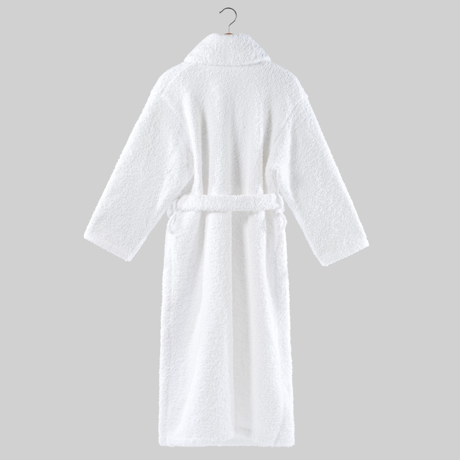 Cloud-Like Comfort: Custom Wholesale Feather Fleece Hotel Bathrobe - Image 2